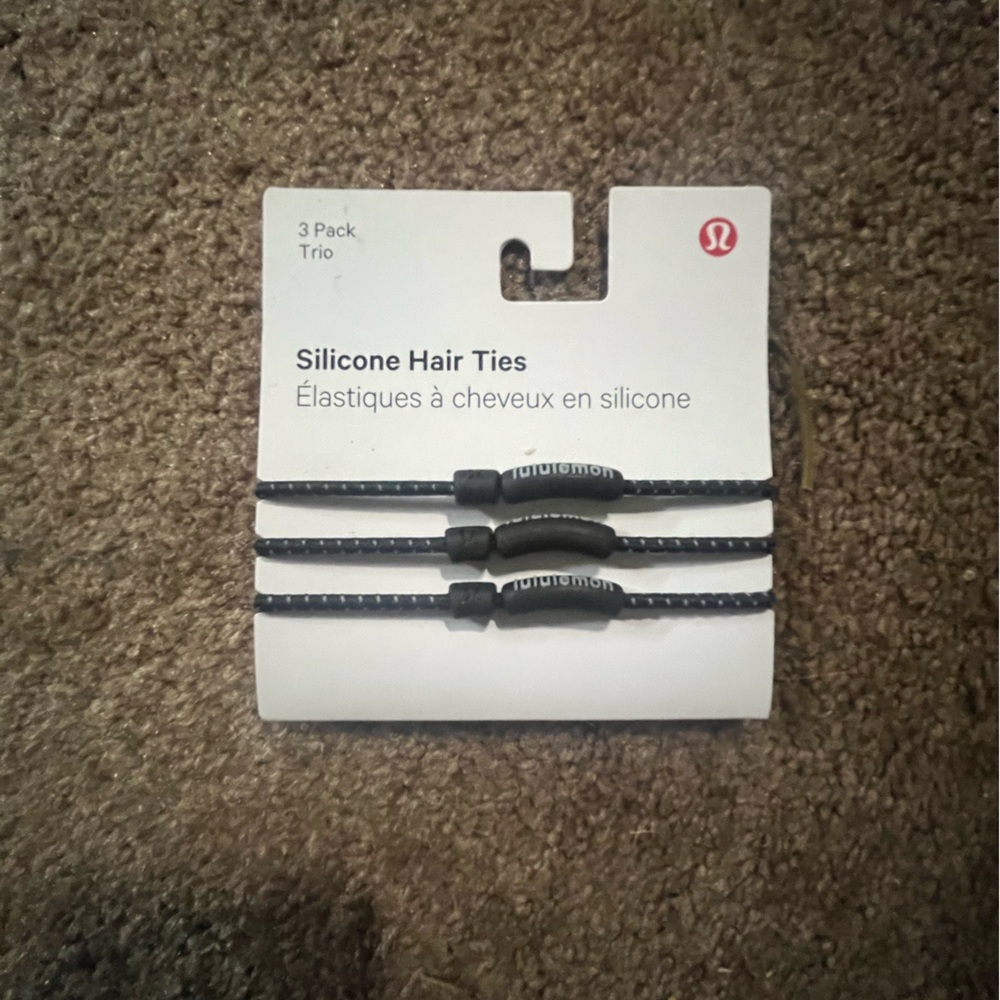 Lululemon Brand New Hair Tie Pack of Three